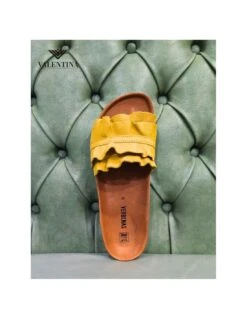 Verbenas Ciabatte In Pelle Estive Da Donna