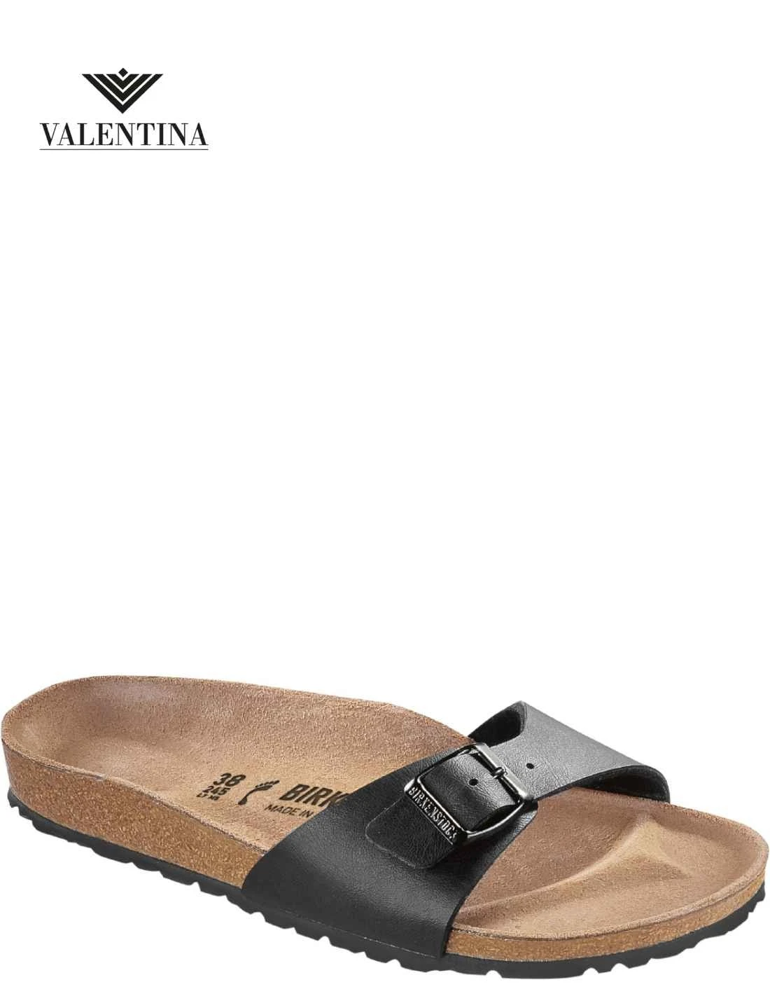Ciabattina Birkenstock Madrid Nera Semplice 6 Ciabattina Birkenstock Madrid Nera Semplice - immagine 4