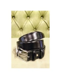 Cintura Da Uomo Nera Lucida