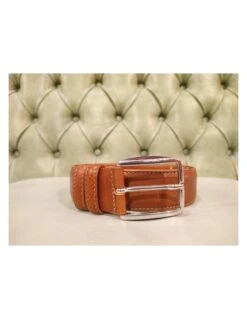 Cintura Da Uomo Per Vestito, Color Cuoio