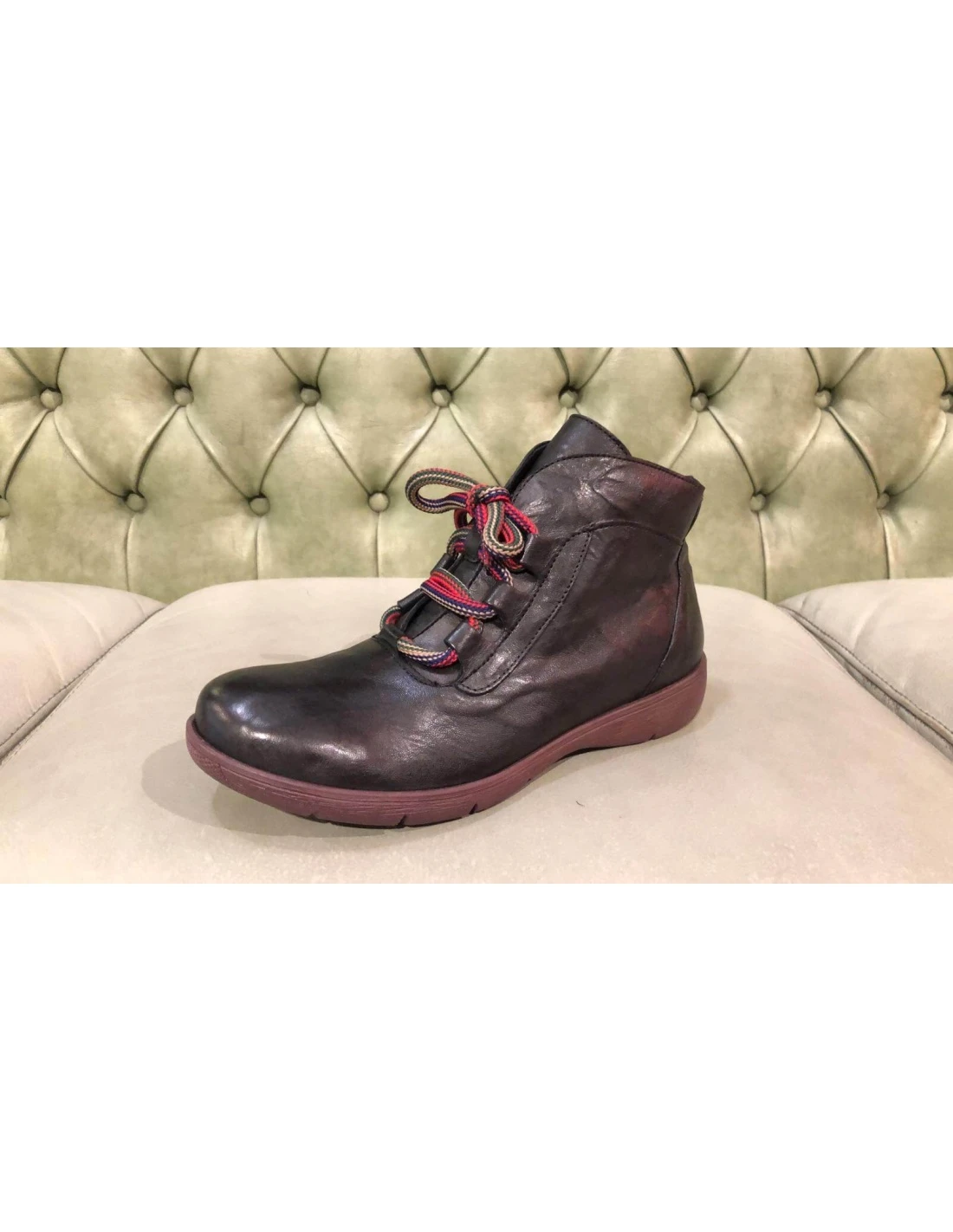 Scarpe Stringate Donna In Pelle 4 Scarpe Stringate Donna In Pelle - immagine 2