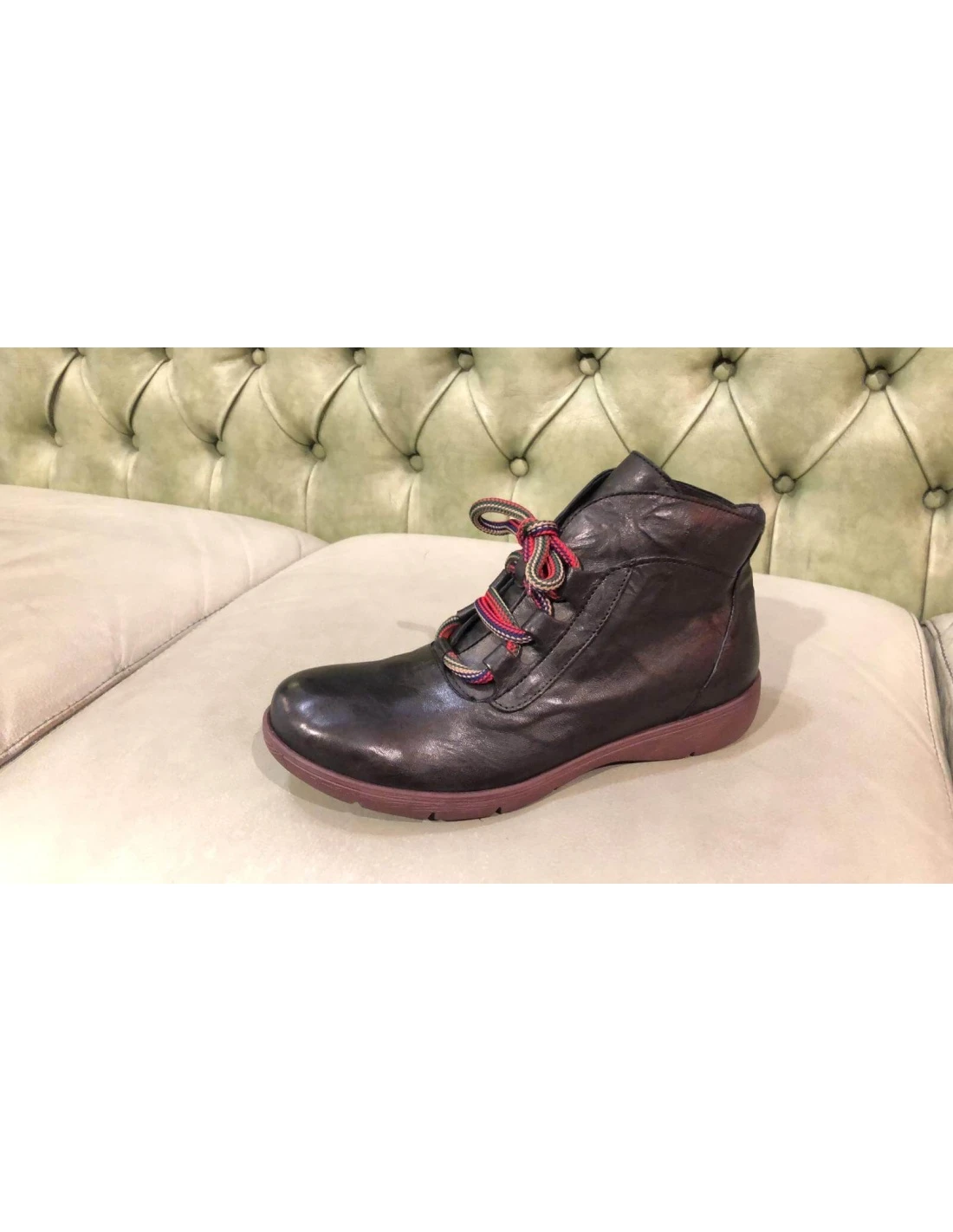 Scarpe Stringate Donna In Pelle 5 Scarpe Stringate Donna In Pelle - immagine 3