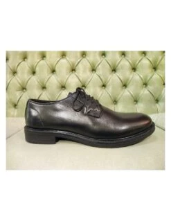 Scarpe Uomo Stringate In Pelle