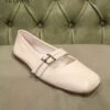 Scarpe Mary Jane Nere O Bianche, In Pelle -Stile pelletteria mary jane nere o bianche