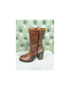 Stivali Mezza Gamba, Con Tacco Alto