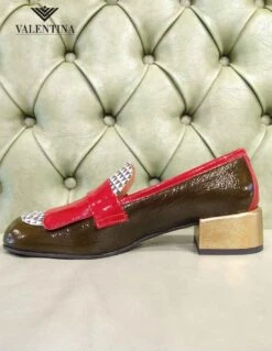 Mocassini Da Donna Con Frange E Tacco 14 Mocassini Da Donna Con Frange E Tacco -Stile pelletteria mocassini da donna con frange 5