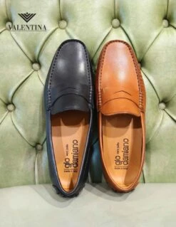 Mocassini Driver Da Uomo In Pelle -Stile pelletteria mocassini driver da uomo in pelle 4