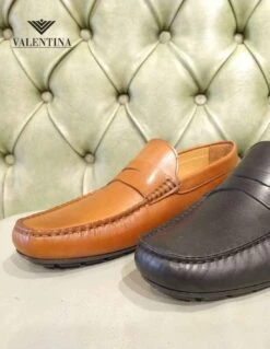 Mocassini Driver Da Uomo In Pelle -Stile pelletteria mocassini driver da uomo in pelle 5