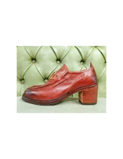 Mocassini Moda 2023, Con Tacco E Fibbia