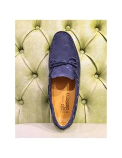 Mocassini Scamosciati Da Uomo