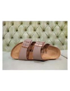 Birkenstock Arizona Mocca, Birko Flor Nubuck -Stile pelletteria mocca 151183 2