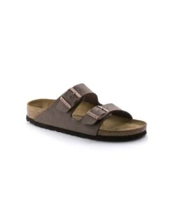 Birkenstock Arizona Mocca, Birko Flor Nubuck -Stile pelletteria mocca 151183 3