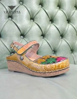 Laura Vita Sabot Con Zeppa E Punta Chiusa -Stile pelletteria sabot con zeppa e punta chiusa 3