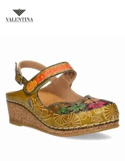 Laura Vita Sabot Con Zeppa E Punta Chiusa -Stile pelletteria sabot con zeppa e punta chiusa 4