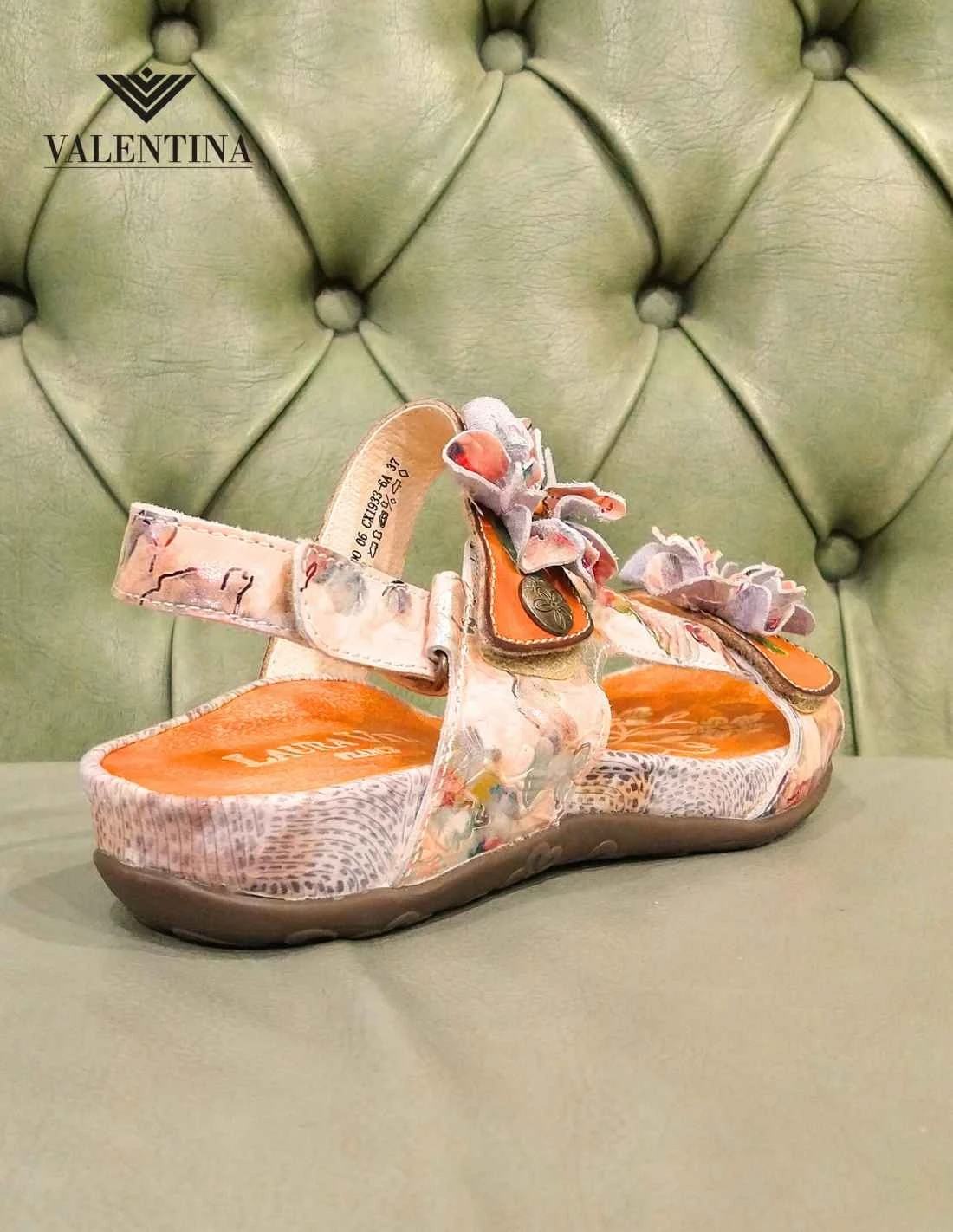 Laura Vita Sandali Bassi A Fiori, Moda Donna 5 Laura Vita Sandali Bassi A Fiori, Moda Donna - immagine 3