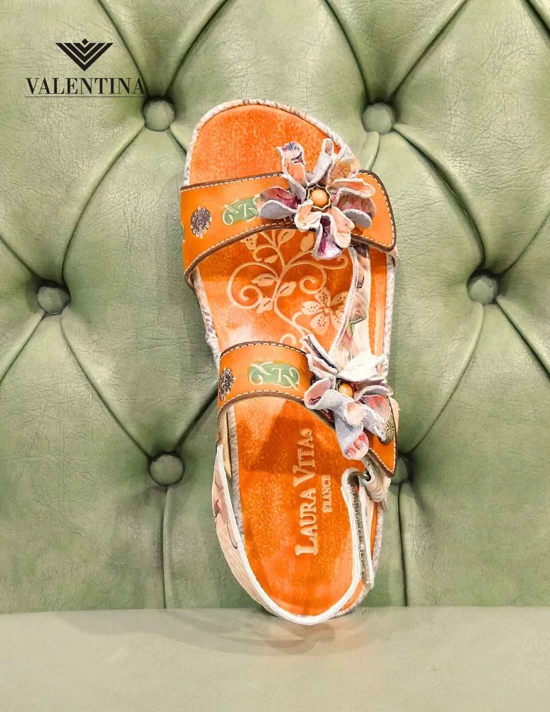 Laura Vita Sandali Bassi A Fiori, Moda Donna 6 Laura Vita Sandali Bassi A Fiori, Moda Donna - immagine 4