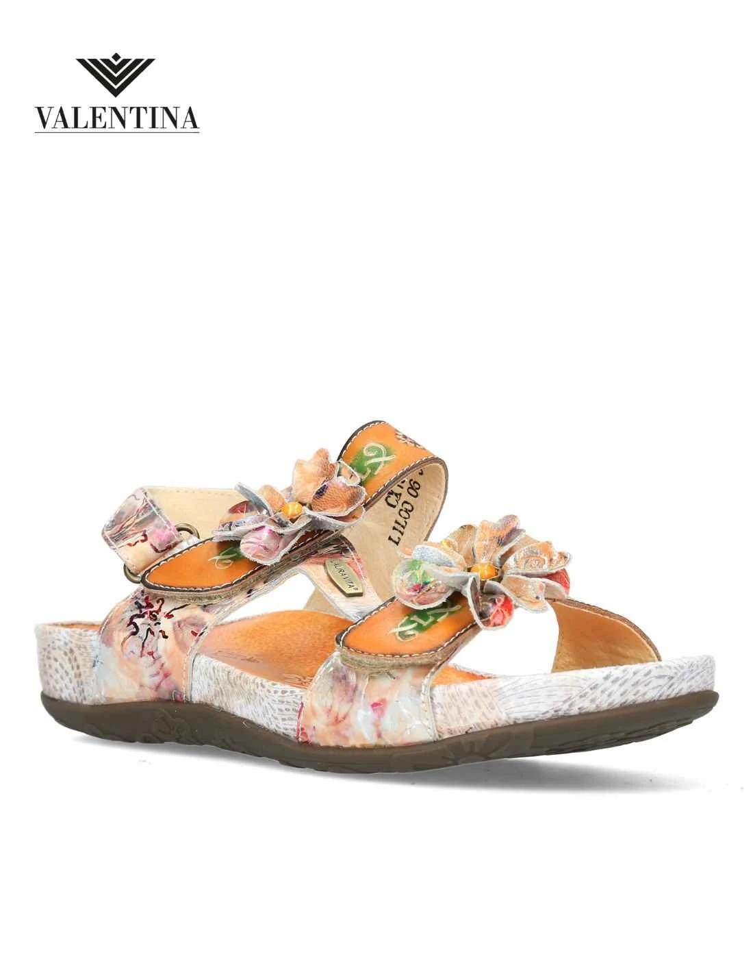 Laura Vita Sandali Bassi A Fiori, Moda Donna 7 Laura Vita Sandali Bassi A Fiori, Moda Donna - immagine 5