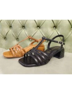 Tamaris Sandali A Gabbia Con Tacco Largo 11 Tamaris Sandali A Gabbia Con Tacco Largo -Stile pelletteria sandali a gabbia con tacco largo 4