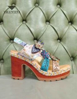 Sandali Alti Con Plateau, Laura Vita -Stile pelletteria sandali alti con plateau laura vita 2