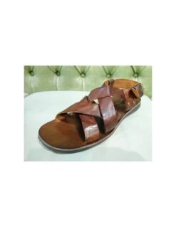 Sandali Artigianali Da Uomo -Stile pelletteria sandali artigianali da uomo 3