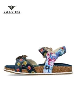 Sandali Bassi Colorati Da Donna, Laura Vita 10 Sandali Bassi Colorati Da Donna, Laura Vita -Stile pelletteria sandali bassi colorati da donna laura vita 3