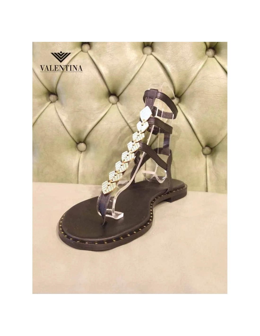 MOSAIC Sandali Bassi Con Lacci Alla Caviglia 3 MOSAIC Sandali Bassi Con Lacci Alla Caviglia