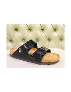 Sandali Birkenstock Arizona Nero Lucido -Stile pelletteria sandali birkenstock arizona nero lucido 2