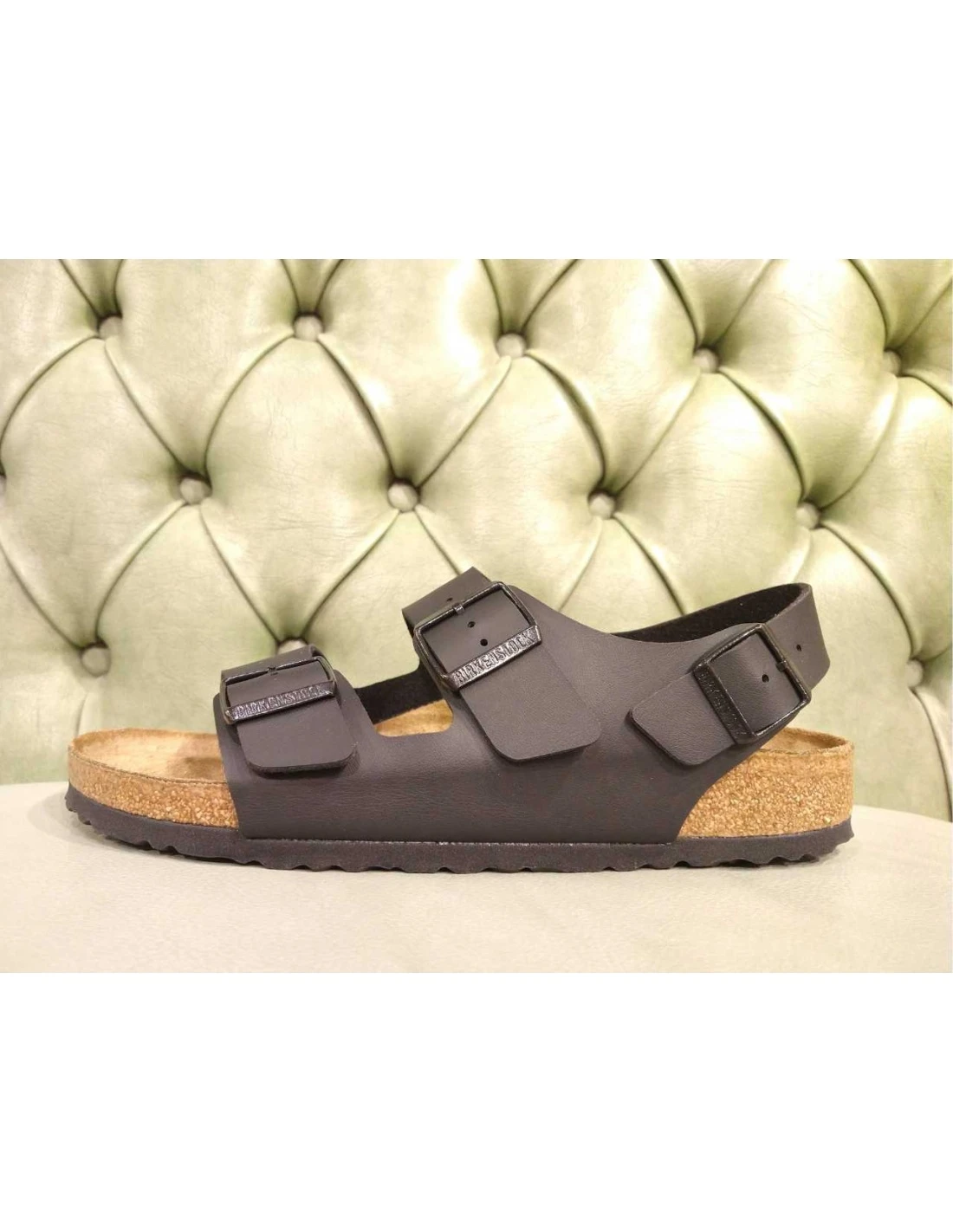 Sandali Birko Flor Birkenstock, Milano Nero 4 Sandali Birko Flor Birkenstock, Milano Nero - immagine 2