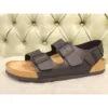Sandali Birko Flor Birkenstock, Milano Nero 2 Sandali Birko Flor Birkenstock, Milano Nero -Stile pelletteria sandali birko flor birkenstock milano nero