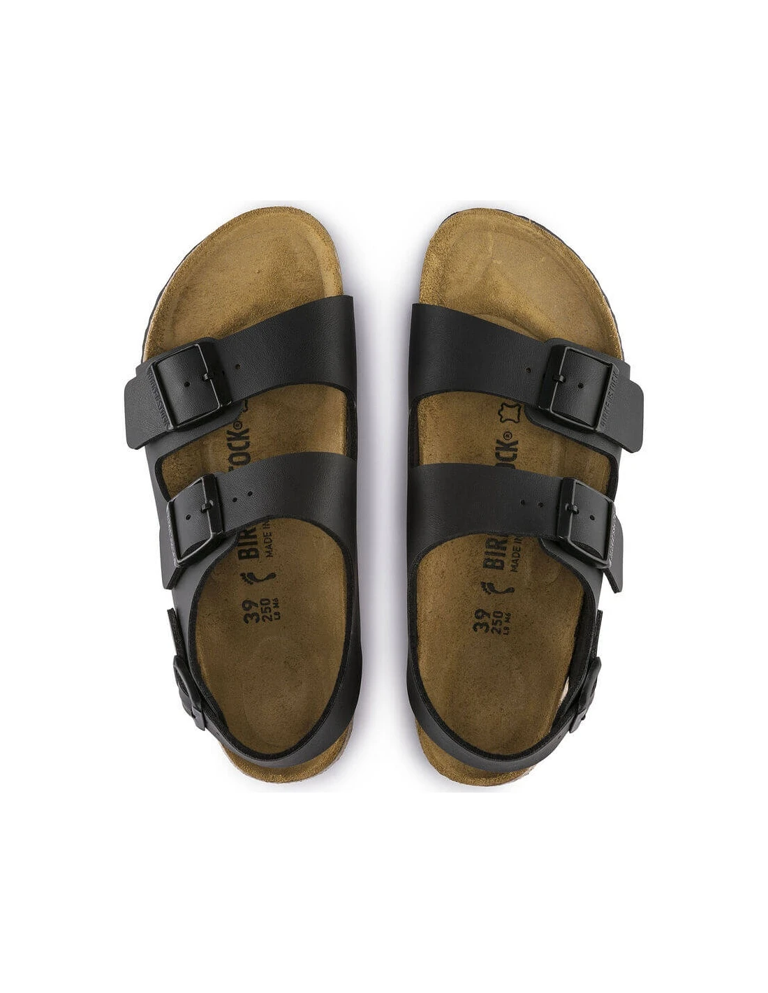 Sandali Birko Flor Birkenstock, Milano Nero 8 Sandali Birko Flor Birkenstock, Milano Nero - immagine 6