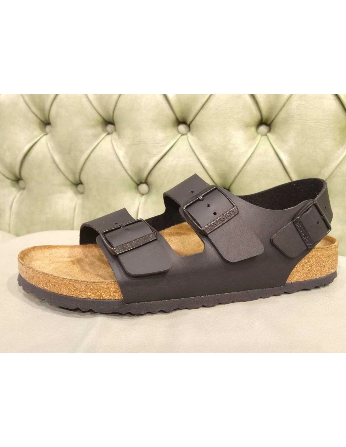 Sandali Birko Flor Birkenstock, Milano Nero 3 Sandali Birko Flor Birkenstock, Milano Nero