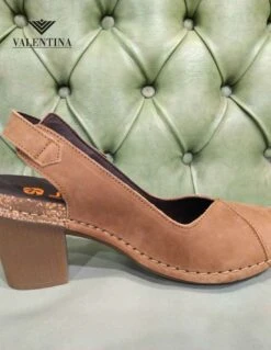 Sandali Chiusi Davanti, Con Tacco -Stile pelletteria sandali chiusi davanti con tacco 2