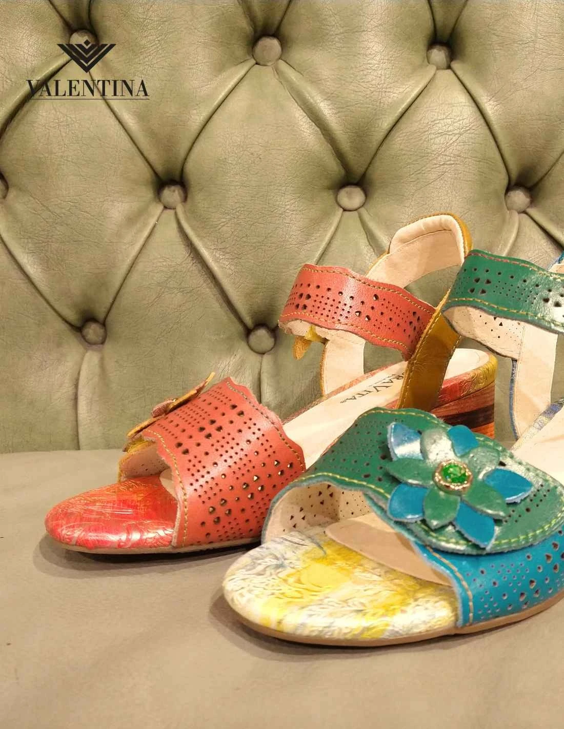 Laura Vita Sandali Colorati Con Tacco Comodo 9 Laura Vita Sandali Colorati Con Tacco Comodo - immagine 7