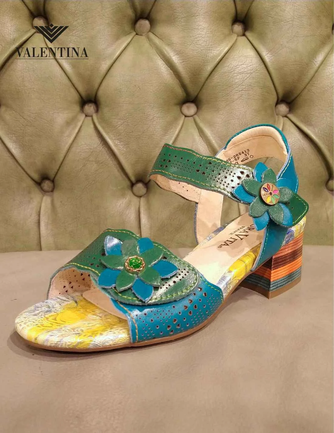 Laura Vita Sandali Colorati Con Tacco Comodo 3 Laura Vita Sandali Colorati Con Tacco Comodo