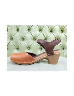 Sandali Con Punta Chiusa E Tacco Medio, Jungla 8 Sandali Con Punta Chiusa E Tacco Medio, Jungla -Stile pelletteria sandali con punta chiusa e tacco medio jungla 2