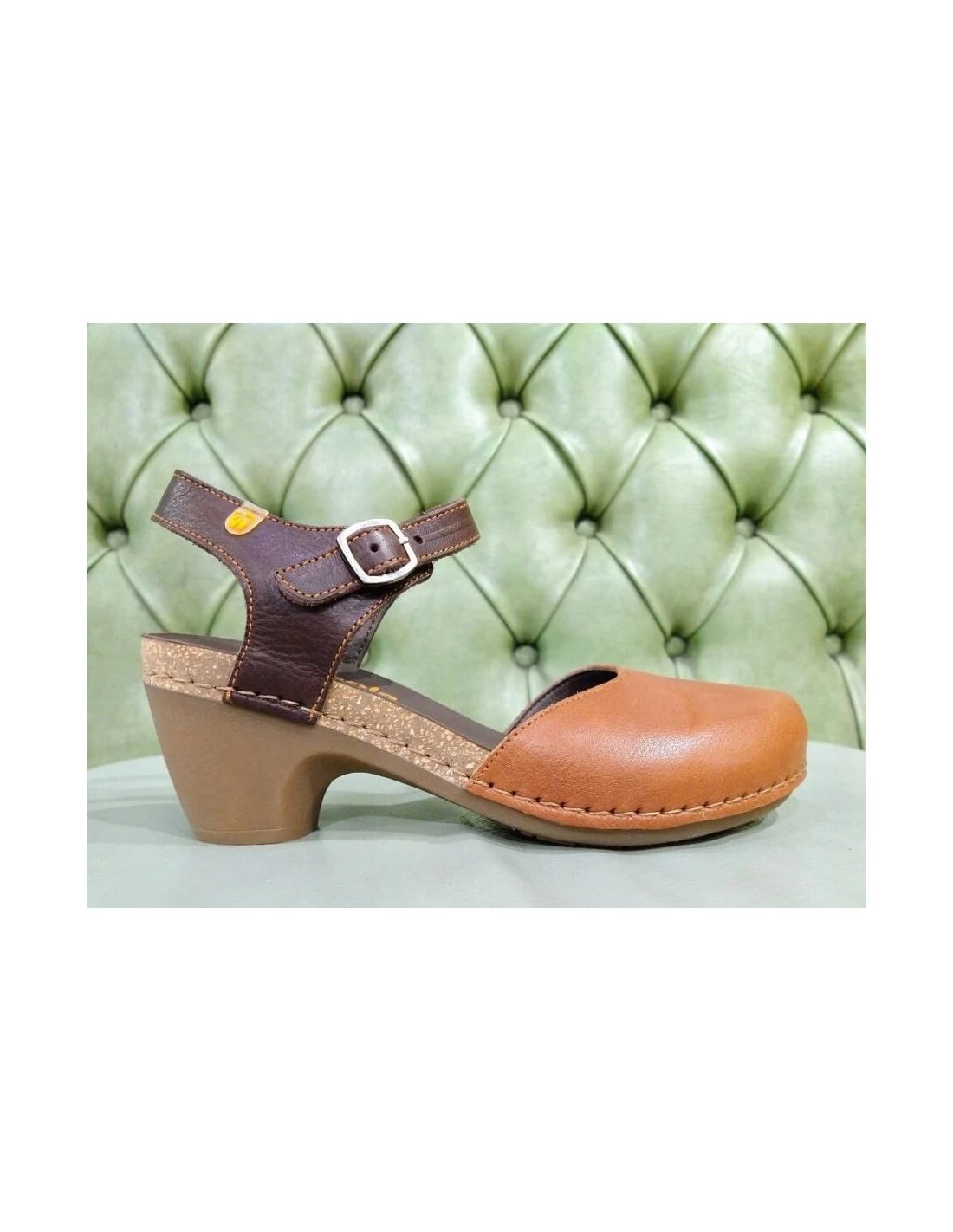 Sandali Con Punta Chiusa E Tacco Medio, Jungla 3 Sandali Con Punta Chiusa E Tacco Medio, Jungla