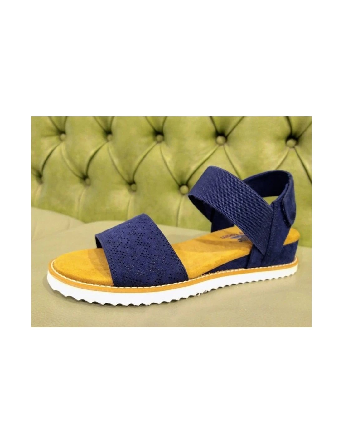 Sandali Con Zeppa Comodi, Skechers 4 Sandali Con Zeppa Comodi, Skechers - immagine 2