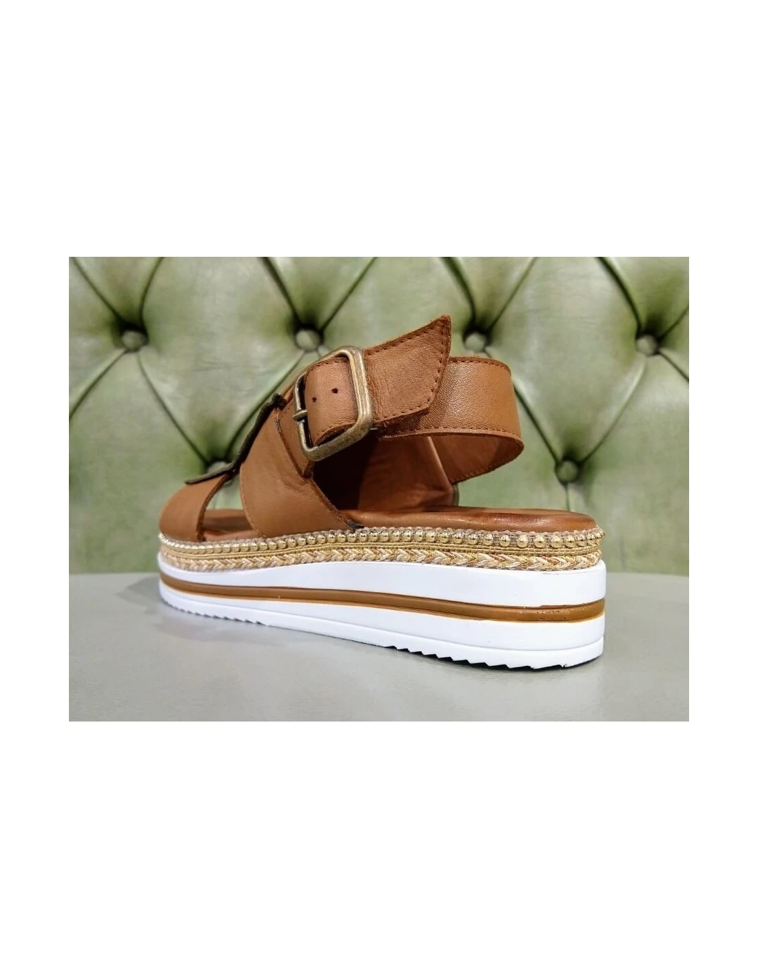 Sandali Con Zeppa Da Donna 7 Sandali Con Zeppa Da Donna - immagine 5