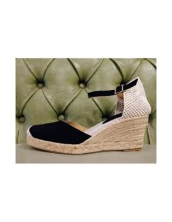 Sandali Con Zeppa In Corda