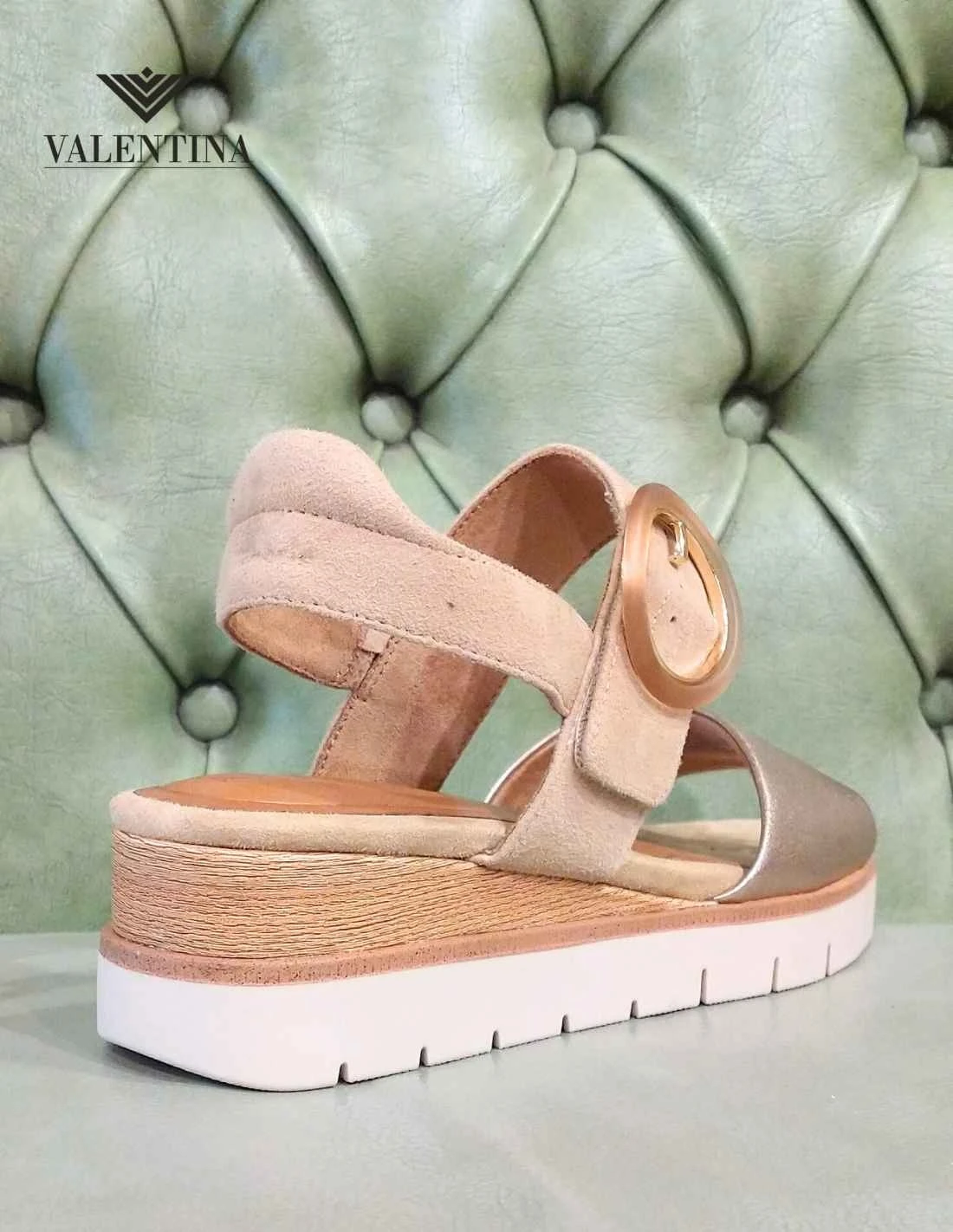 Tamaris Sandali Con Zeppa, In Vera Pelle 5 Tamaris Sandali Con Zeppa, In Vera Pelle - immagine 3