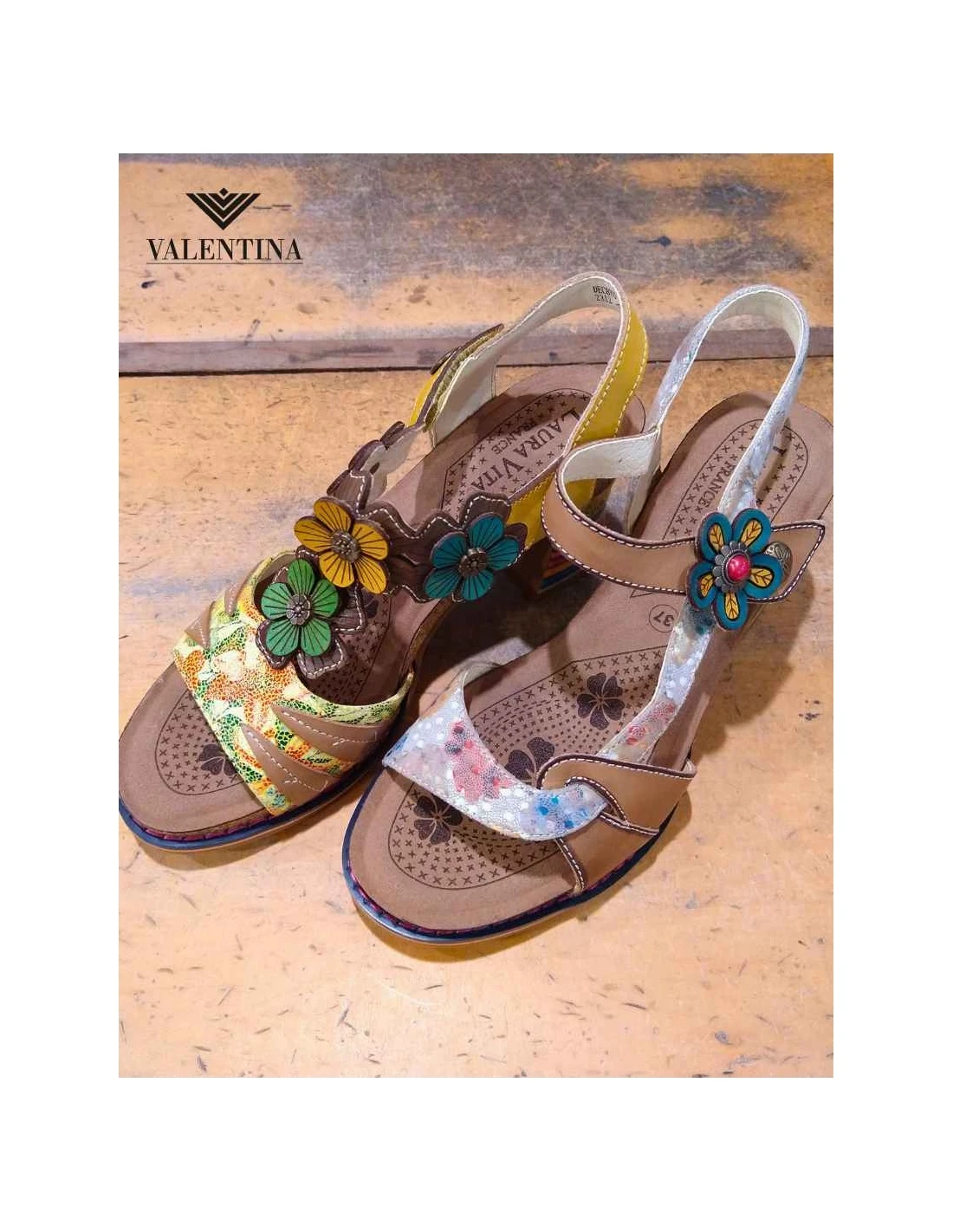 Laura Vita Sandali Donna Con Tacco 7 Cm 4 Laura Vita Sandali Donna Con Tacco 7 Cm - immagine 2