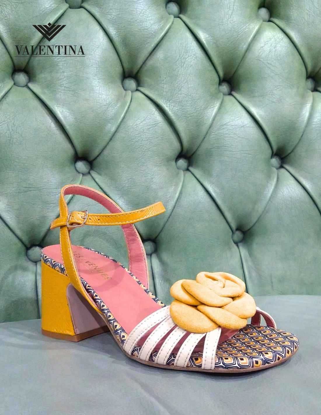 Sandali Eleganti Con Fiore, Les Venues 5 Sandali Eleganti Con Fiore, Les Venues - immagine 3