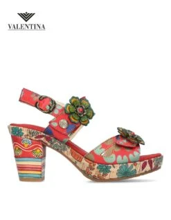 Sandali Laura Vita, Con Tacco, Decorati E Colorati -Stile pelletteria sandali laura vita 5