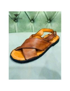 Sandali Marroni Bassi, Artigianato Toscano