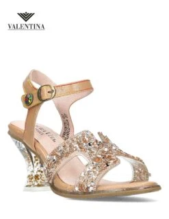 Laura Vita Sandali Oro Tacco Alto