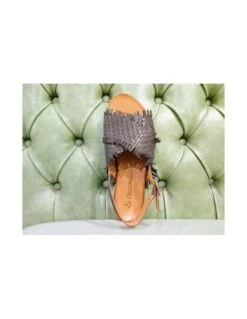 Sandali Senza Tacco -Stile pelletteria sandali senza tacco 2