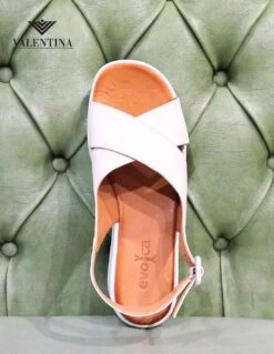 Sandali Slingabck Con Zeppa In Pelle -Stile pelletteria sandali slingabck con zeppa in pelle 2