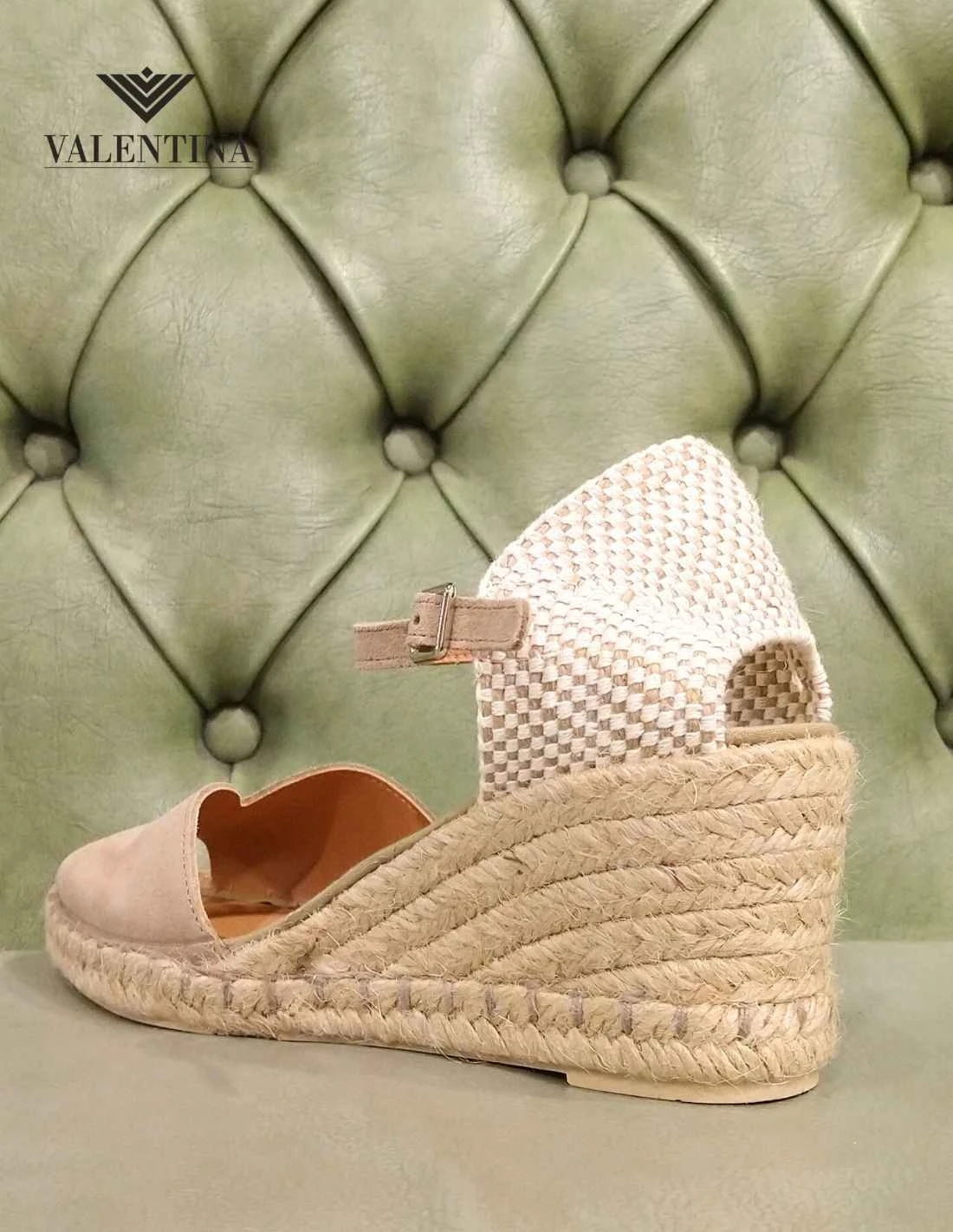 Sandali Spuntati Con Zeppa In Corda 4 Sandali Spuntati Con Zeppa In Corda - immagine 2