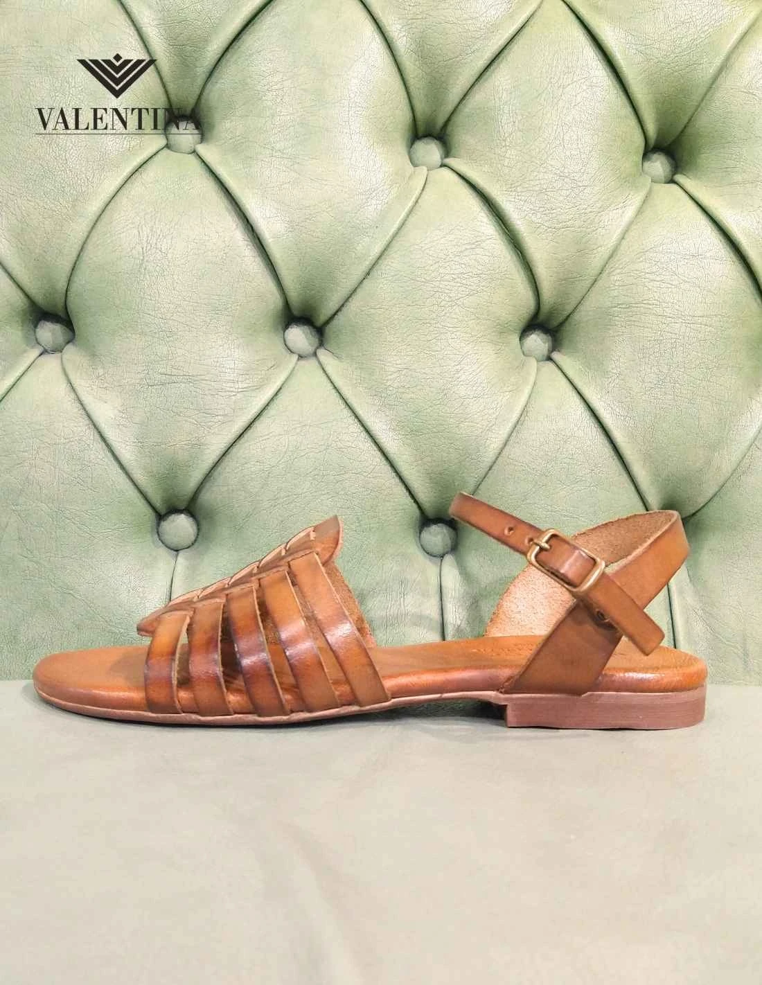 Sandali Tipo Fiorentini In Cuoio, By Nuova Cuoieria 4 Sandali Tipo Fiorentini In Cuoio, By Nuova Cuoieria - immagine 2