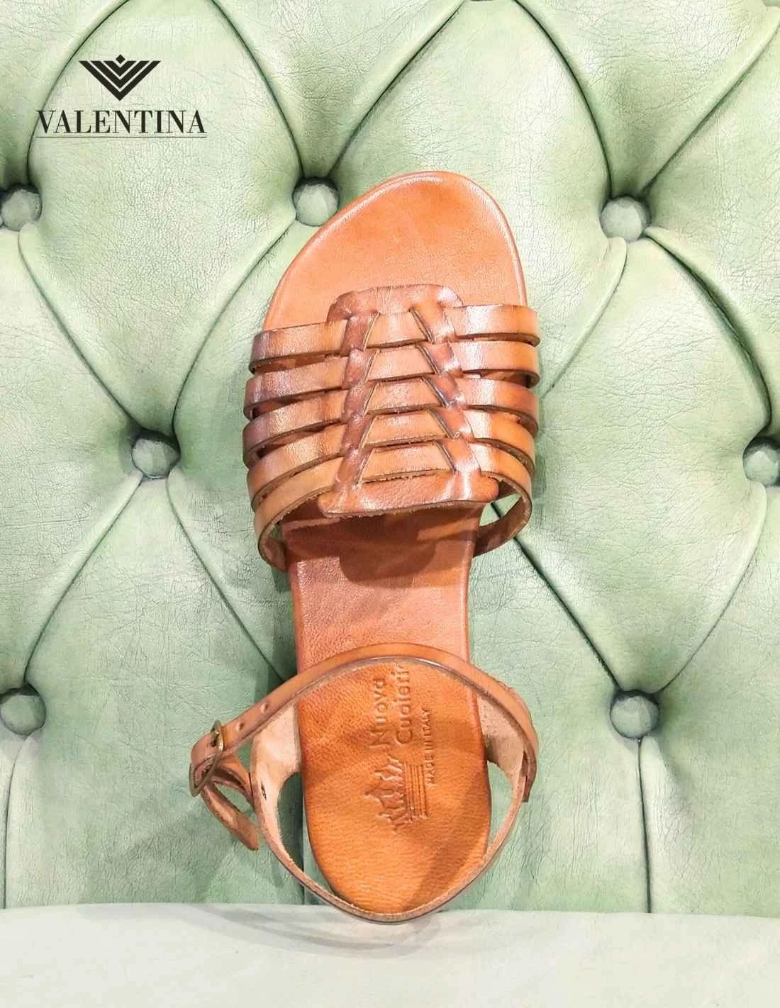 Sandali Tipo Fiorentini In Cuoio, By Nuova Cuoieria 5 Sandali Tipo Fiorentini In Cuoio, By Nuova Cuoieria - immagine 3